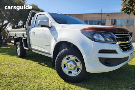 White 2019 Holden Colorado Cab Chassis Ls (4X2) (5Yr)