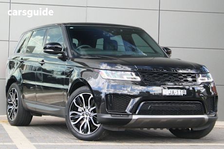 Black 2020 Land Rover Range Rover Sport SUV SDV6 225KW SE 4X4