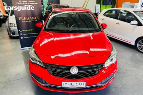 Red 2016 Holden Astra Hatchback R