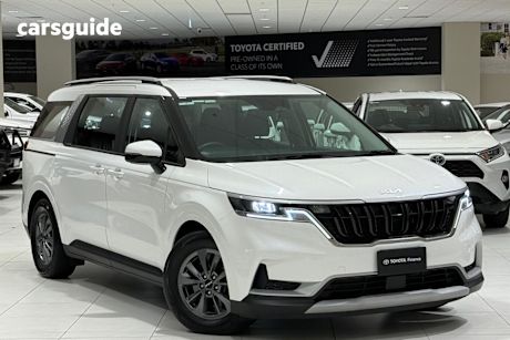 White 2022 Kia Carnival Wagon S