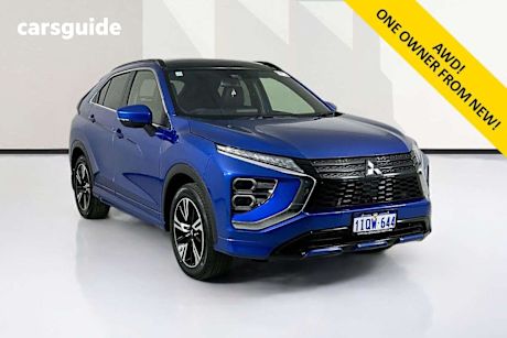 Blue 2021 Mitsubishi Eclipse Cross Wagon Exceed (Awd)
