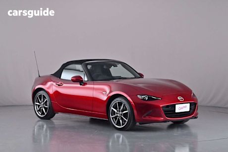 Red 2021 Mazda MX-5 Convertible Roadster Gt