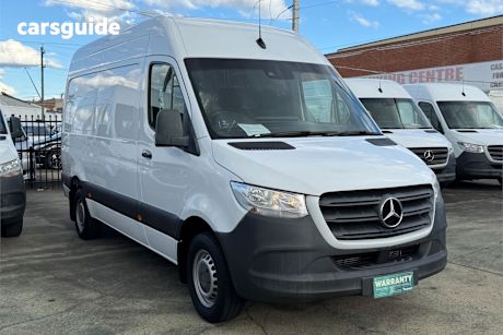 White 2018 Mercedes-Benz Sprinter Commercial 314CDI R