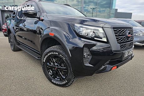 Black 2023 Nissan Navara Ute Tray PRO-4X 4X4
