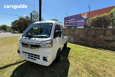 White 2024 Daihatsu HI-JET Ute Tray JUMBO EXTRA