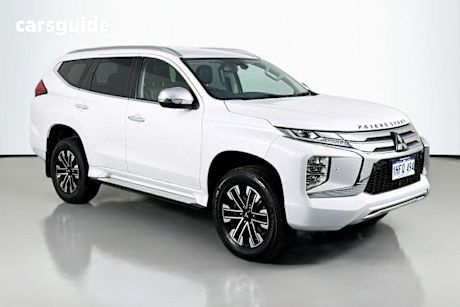 White 2020 Mitsubishi Pajero Sport Wagon Exceed (4X4) 7 Seat
