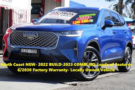 Blue 2022 GWM Haval H6 Wagon Ultra Awd