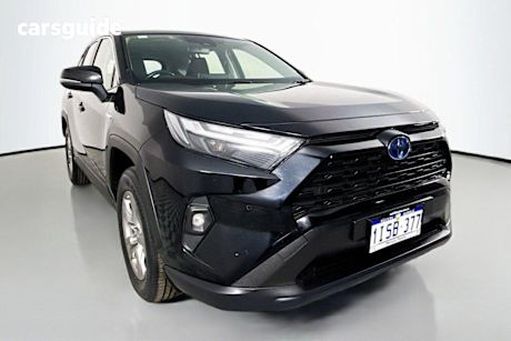 Black 2023 Toyota RAV4 Wagon Gx (Awd) Hybrid