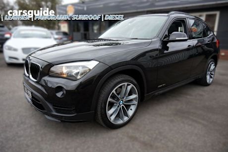 Black 2015 BMW X1 Wagon Sdrive 18D