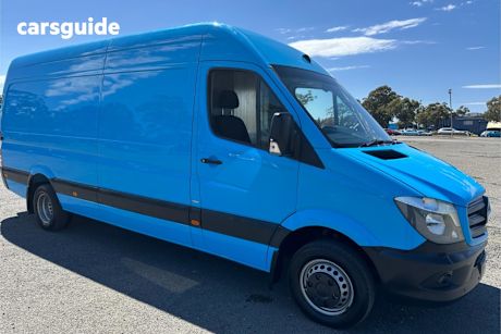 Blue 2015 Mercedes-Benz Sprinter Commercial 516CDI R