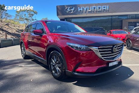 Red 2022 Mazda CX-9 Wagon Touring (Fwd)