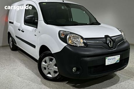 White 2021 Renault Kangoo Commercial MAXI Z.E F