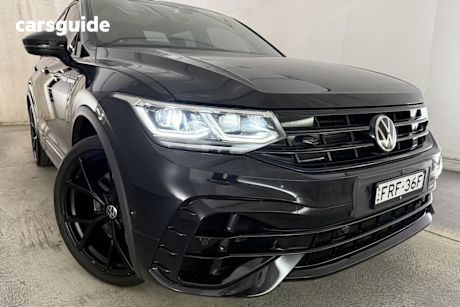 Black 2021 Volkswagen Tiguan Wagon 235Tsi R