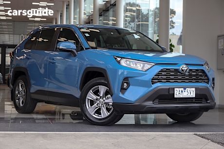 Blue 2024 Toyota RAV4 SUV GX F