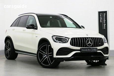 White 2020 Mercedes-Benz GLC-Class SUV GLC43 AMG 4WD