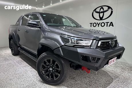 Silver 2023 Toyota Hilux Ute Tray ROGUE 4X4