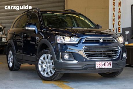 Blue 2016 Holden Captiva Wagon Active 7 Seater