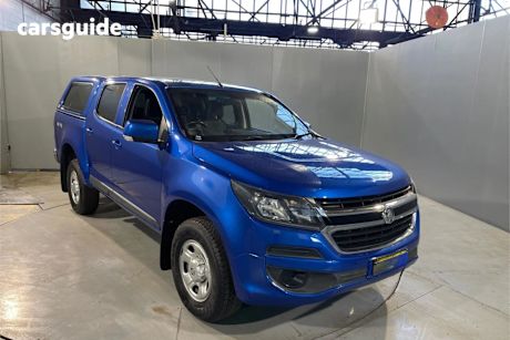 Blue 2019 Holden Colorado Ute Tray LS 4X4