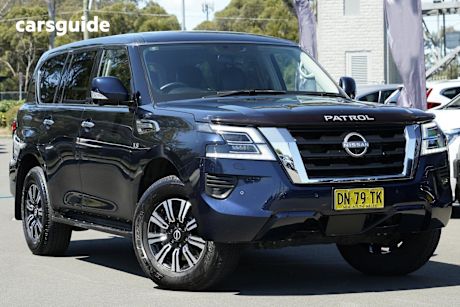 Blue 2023 Nissan Patrol SUV TI 4X4