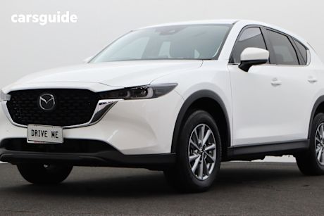 White 2022 Mazda CX-5 SUV MAXX SPORT F