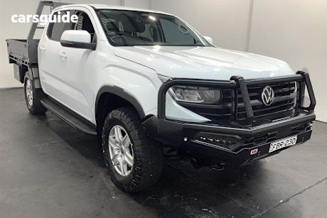 White 2023 Volkswagen Amarok Dual Cab Utility Life Tdi500 4Motion