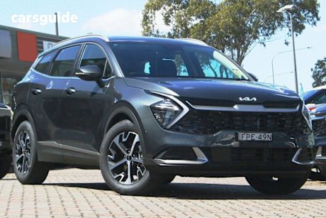 Grey 2025 Kia Sportage SUV HEV SX F