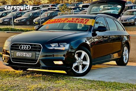 Black 2013 Audi A4 Wagon 1.8 Tfsi Avant