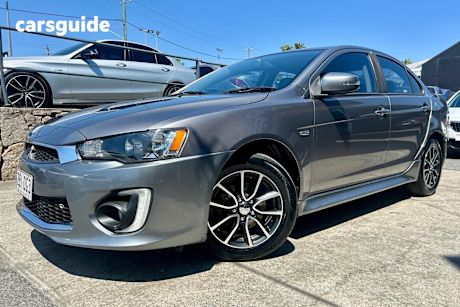 Grey 2017 Mitsubishi Lancer Sedan ES SPORT F