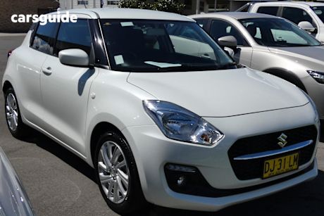 White 2023 Suzuki Swift Hatch GL F