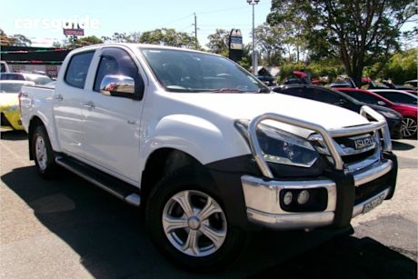 White 2017 Isuzu D-MAX Crew Cab Utility Ls-U Hi-Ride (4X4)