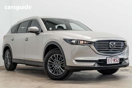 Silver 2023 Mazda CX-8 SUV G25 SPORT F