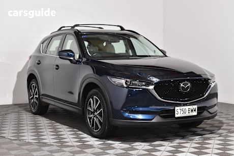 Blue 2018 Mazda CX-5 SUV AKERA 4X4