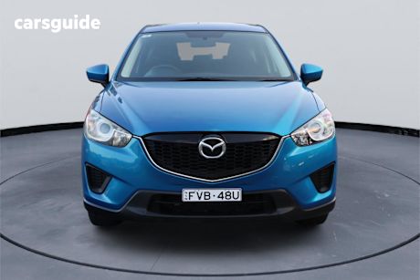 Blue 2012 Mazda CX-5 SUV MAXX F