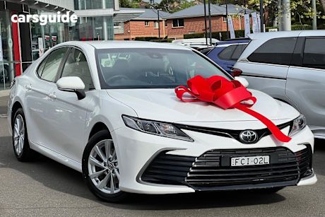 White 2021 Toyota Camry Sedan ASCENT F