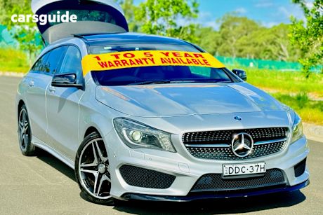 Silver 2016 Mercedes-Benz CLA200 Wagon Shooting Brake