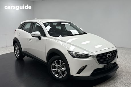 White 2023 Mazda CX-3 SUV MAXX SPORT F