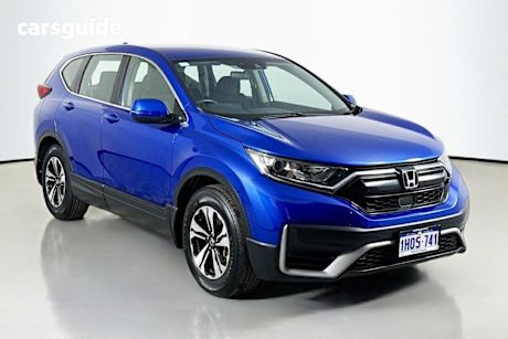 Blue 2022 Honda CR-V Wagon Vti (2Wd) 5 Seats