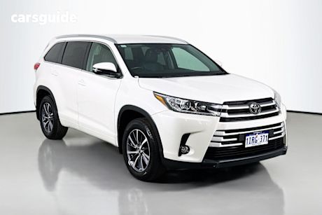 White 2018 Toyota Kluger Wagon Gxl (4X2)