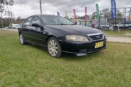 Black 2008 Ford Falcon Sedan Xt