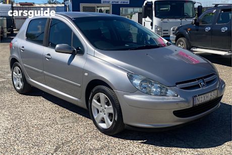Grey 2004 Peugeot 307 Hatch XSR F