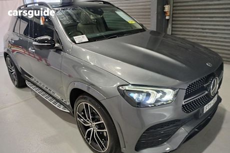 Grey 2019 Mercedes-Benz GLE Wagon 450 4Matic (Hybrid)