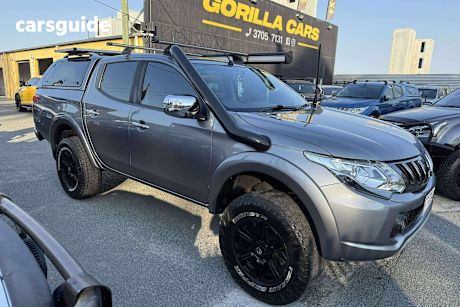 Grey 2018 Mitsubishi Triton Ute Tray GLS 4X4