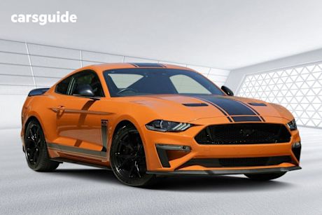 Orange 2019 Ford Mustang Fastback R-Spec