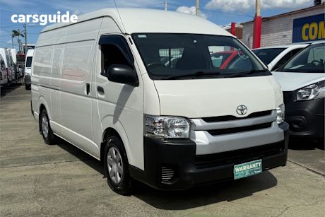 White 2018 Toyota HiAce Commercial R