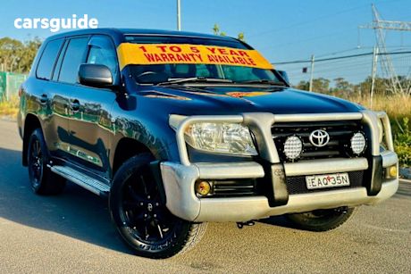 Grey 2007 Toyota Landcruiser Wagon Gxl (4X4)