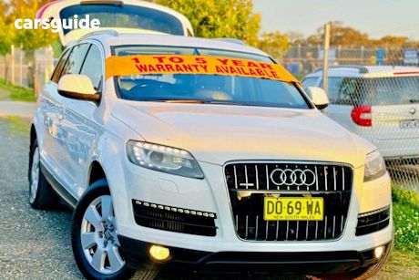 White 2013 Audi Q7 Wagon 3.0 Tdi Quattro