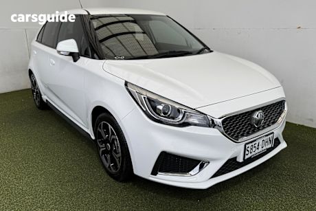 White 2024 MG MG3 Hatch EXCITE F