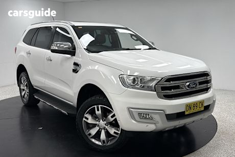 White 2018 Ford Everest SUV TITANIUM 4X4
