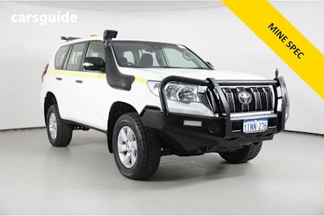 White 2022 Toyota Landcruiser Prado Wagon Gx