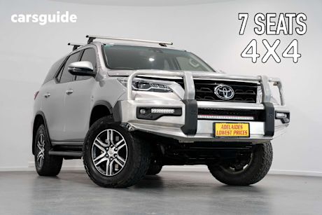 Silver 2021 Toyota Fortuner SUV GXL 4X4